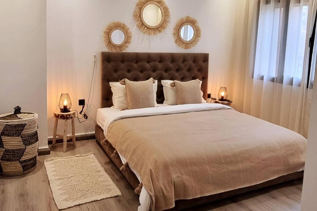 Loft Duplex Familial 200M2 Neuf - Centre Gueliz Apartment มาร์ราเกช ภายนอก รูปภาพ