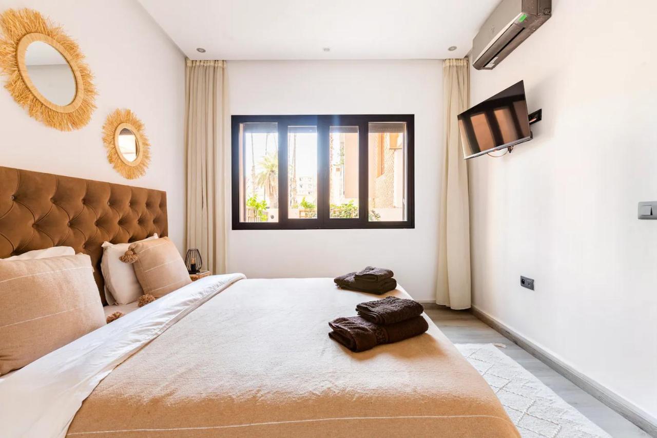 Loft Duplex Familial 200M2 Neuf - Centre Gueliz Apartment มาร์ราเกช ภายนอก รูปภาพ