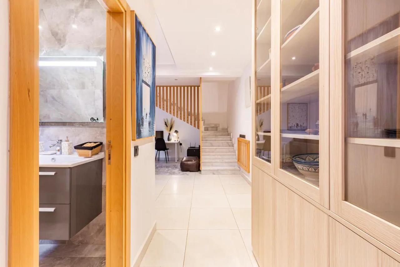 Loft Duplex Familial 200M2 Neuf - Centre Gueliz Apartment มาร์ราเกช ภายนอก รูปภาพ