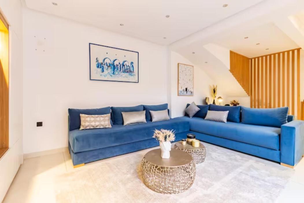 Loft Duplex Familial 200M2 Neuf - Centre Gueliz Apartment มาร์ราเกช ภายนอก รูปภาพ